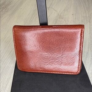 Brighton Brown Leather Trifold Wallet